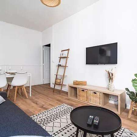 Apartament Le Cosy - 2 Chambres - Hyper Centre Reims